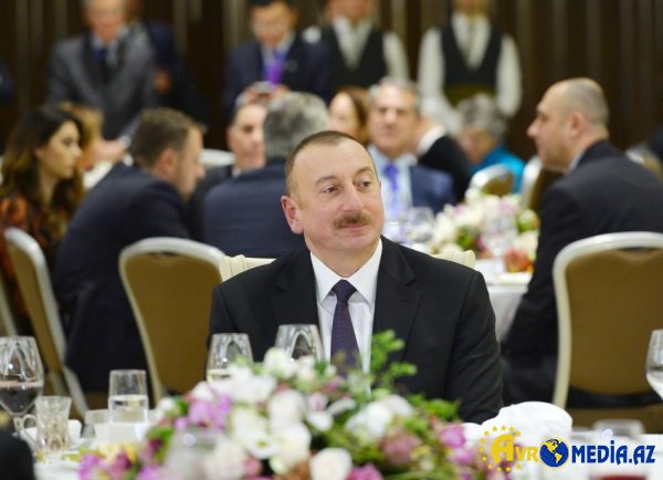 İlham Əliyevin adından Şərifin şərəfinə ziyafət verildi