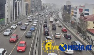Bakıda bu yollarda tıxac var