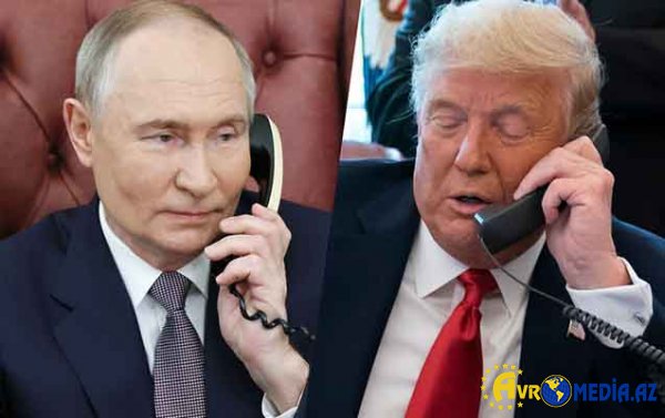 Trampla Putin üç saat telefonla danışdı - Yenilənib