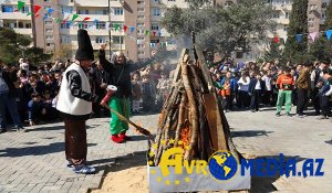 Abad məhəllədə Novruz şənliyi qeyd edildi