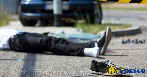 Ağdamda evakuator piyadanı vuraraq öldürdü