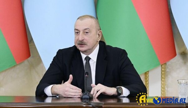 Prezident İsraillə bağlı bunu ilk dəfə BİLDİRDİ