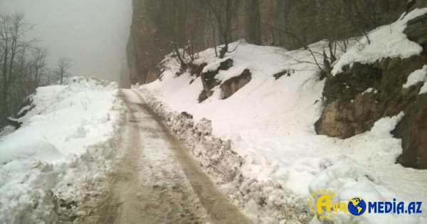 Quba-Xınalıq yolu bağlandı