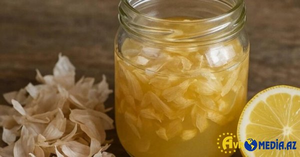 Qabığını limonla qaynadıb için - Bütün tıxanmış damarları açır