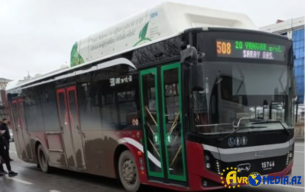 Bu avtobusların istiqaməti dəyişdirilir