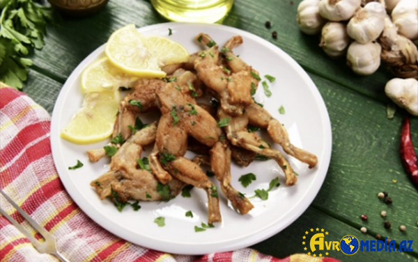 Restoranlarda verilən qurbağa əti ilə bağlı - Açıqlama