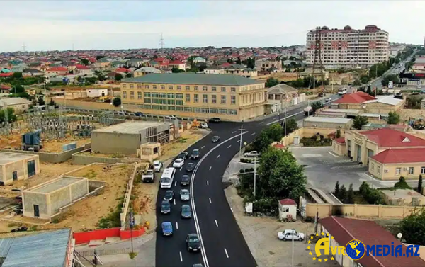 Bu 2 yolun kəsişməsində hərəkət qismən məhdudlaşdırılacaq