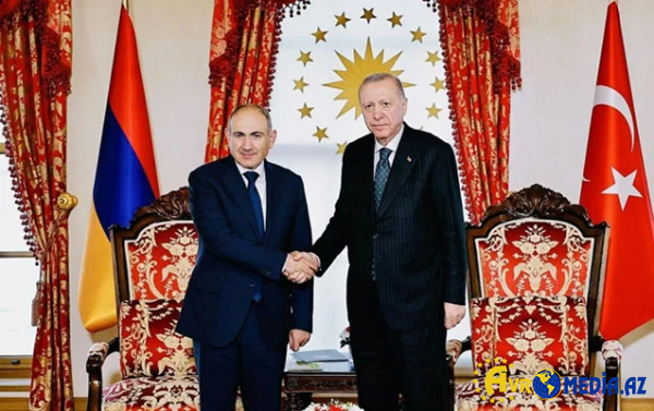 Ərdoğan Paşinyanı qəbul etdi