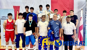 Azərbaycan boksçuları Gürcüstanda 7 medal qazandılar