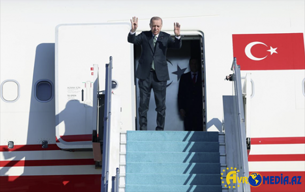 Ərdoğan Azərbaycana yola düşdü