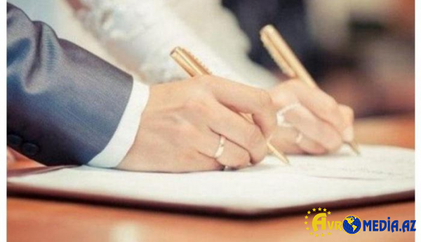 Azərbaycanda ən çox nikah qeydə alınan rayon məlum olub