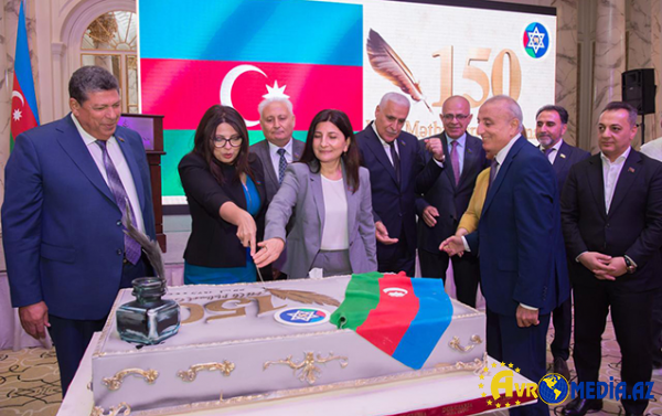 Milli Mətbuatın 150 illiyi münasibətilə tədbir keçirildi - Fotolar