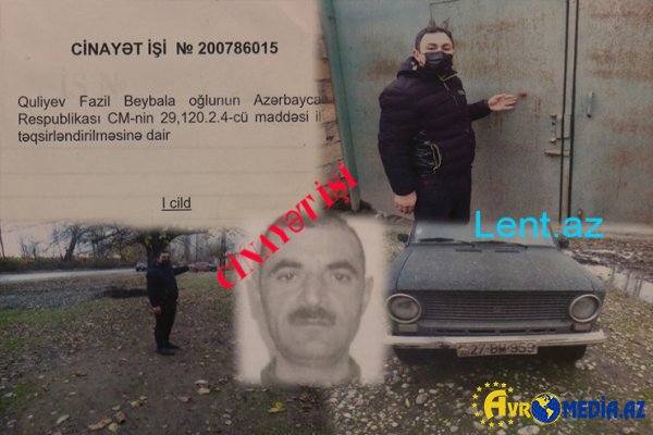 Arvadını döyüb qaynını GÜLLƏLƏDİ - QANDONDURAN CİNAYƏT