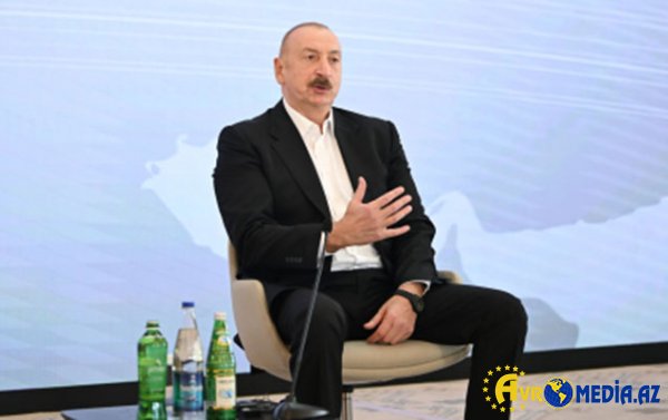 Prezident Zəngəzur dəhlizindən danışdı