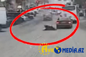 Sürücülük hüququ olmayan şəxs piyadanı vurub öldürdü