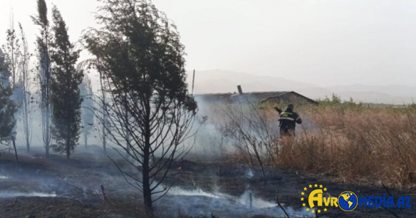 Xocalıda yanğınlar davam edir