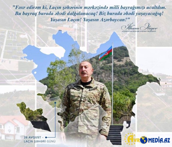 Şəhər günün mübarək, al-əlvan Laçın