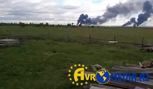 Ukrayna bu aerodromu vurdu: Rusiyanın 4 təyyarəsi məhv edildi
