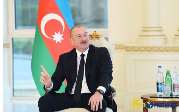 Prezidentin müsahibəsi dünya mediasının diqqət mərkəzində