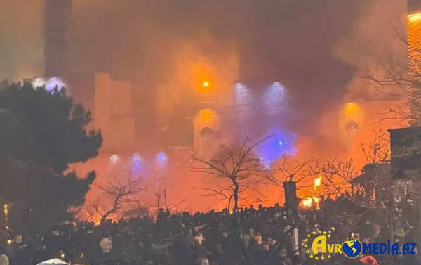 İranda hətta məscidlərə də ziyan vurulub
