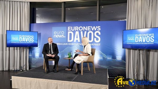 Prezident İlham Əliyev “Euronews”a müsahibə verib