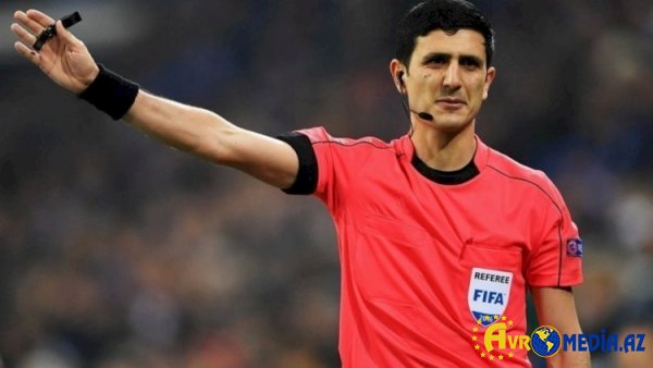 Əliyar Ağayev Avropa Liqasının oyununa təyinat aldı