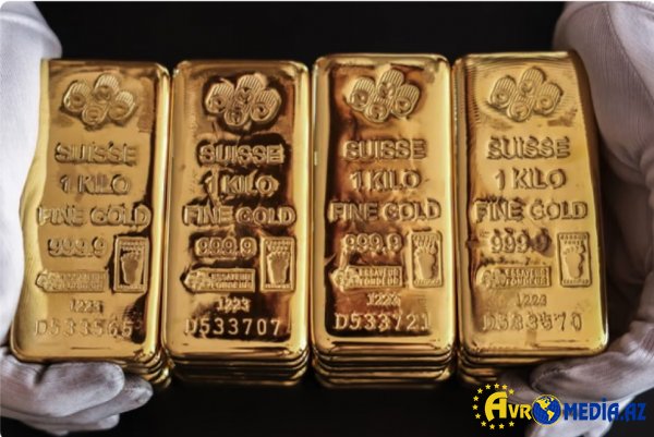 Qızılın qiyməti 4800 dolları ötüb.