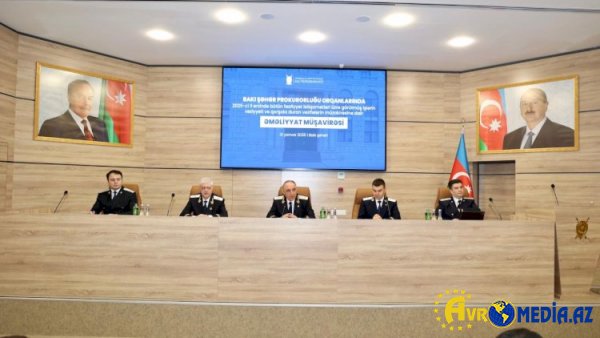 Ötən il Bakıda 6 prokurorluq əməkdaşı cəzalandırılıb