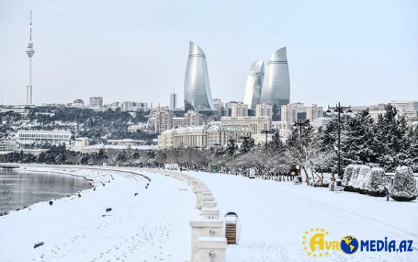 Bakıda qar 400 min manatlıq ziyan gətirdi