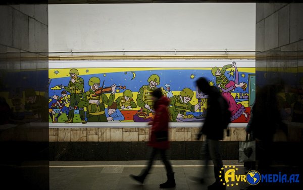 Kiyev metrosu fəaliyyətini dayandırdı