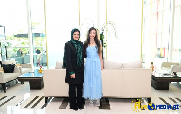 Leyla Əliyeva Zarqa Yaftalı ilə görüşdü