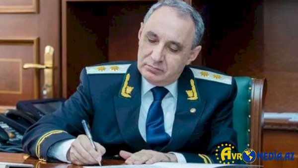 Baş prokuror onu yüksək vəzifəyə təyin etdi