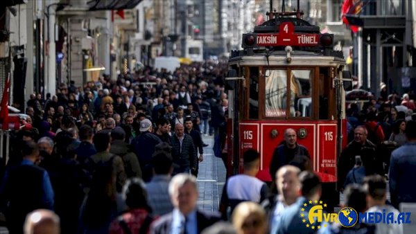 Türkiyənin əhalisi 86 milyona çatdı