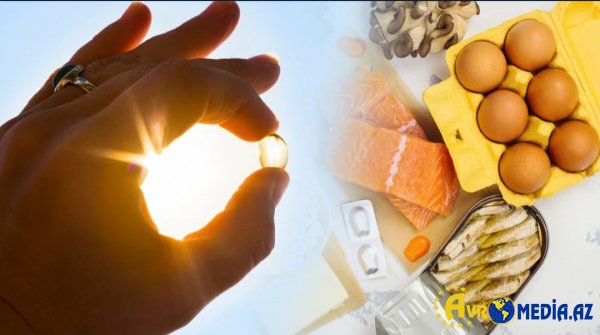 Gün işığı yoxdursa, D vitamini qida ilə təmin oluna bilər?