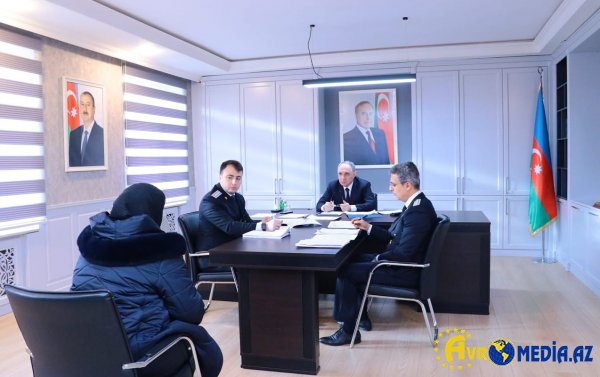 Baş prokuror Suraxanıda qəbul keçirdi