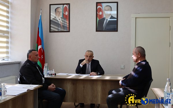 Zaur Mikayılov Qəbələdə vətəndaşlarla görüşdü