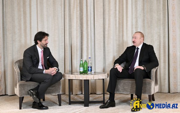 İlham Əliyev Slovakiya Baş nazirinin müavini ilə görüşdü