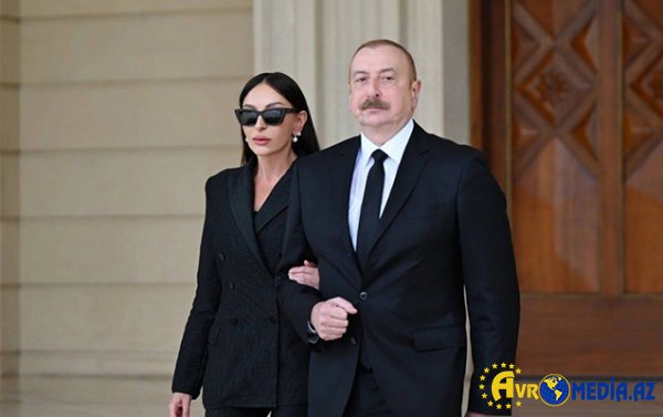 Prezidentlə xanımı Nəriman Həsənzadəni təbrik etdi
