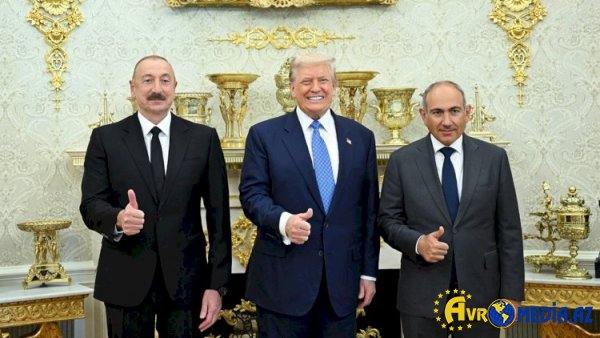 ABŞ Prezidenti İlham Əliyev və Nikol Paşinyana sülh yaratdıqlarına görə təşəkkür etdi