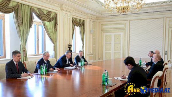 Prezidenti Əliyev Rusiya Hökuməti Sədrinin müavinini qəbul etdi