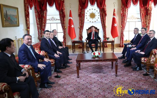 Ərdoğan TDT XİN rəhbərlərini qəbul etdi