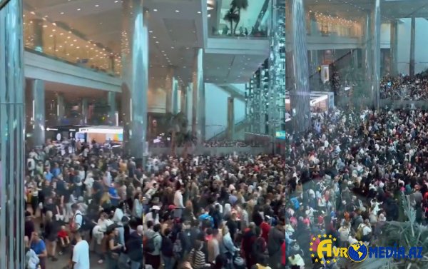 Dubay aeroportunda iynə atsan, yerə düşməz...