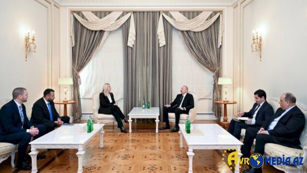 Prezident Əliyev Bosniya və Herseqovina Rəyasət Heyətinin üzvü ilə görüşdü.