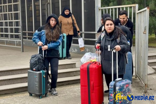 77 ölkənin 2949 vətəndaşı İrandan Azərbaycana gəlib