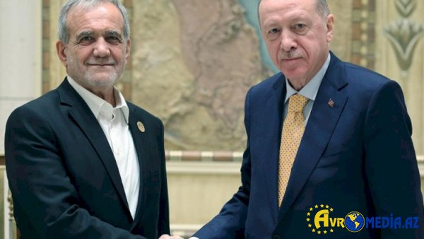 Pezeşkian Ərdoğana təşəkkür etdi