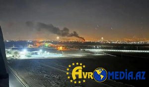 Tehranda hərbi sənaye kompleksləri VURULDU