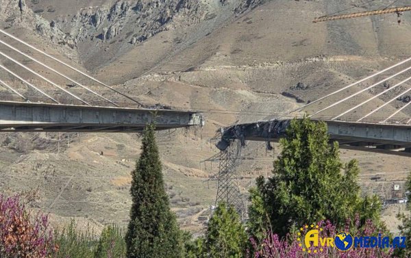 Tehrana gedən körpü bombalandı