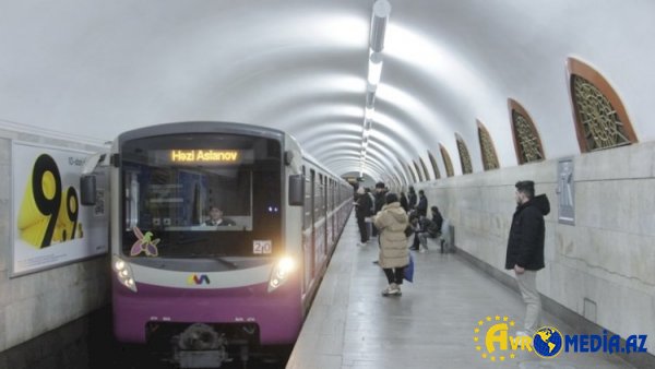 Bakı metrosunda interval növbəti dəfə azaldılıb.