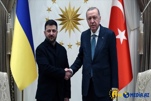 İstanbulda Ərdoğan və Zelenski arasında görüş başlayıb.