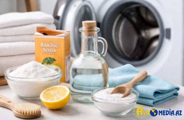 Təcrübəli evdar qadınlar niyə paltaryuyan maşını sirkə və soda ilə təmizləyir?